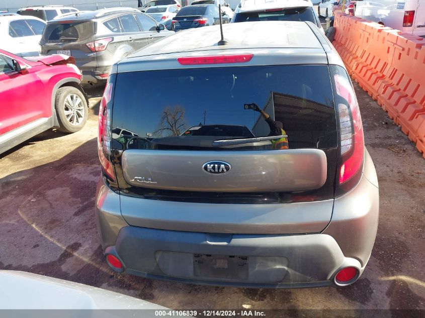 2015 Kia Soul VIN: KNDJN2A20F7215797 Lot: 41106839