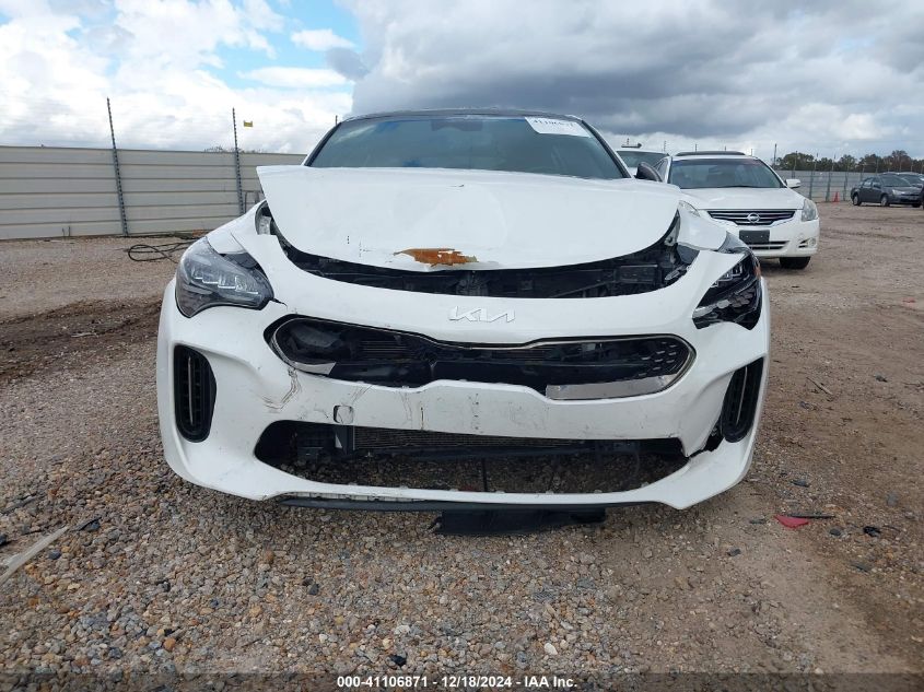 2022 Kia Stinger Gt-Line VIN: KNAE35LD8N6118811 Lot: 41106871