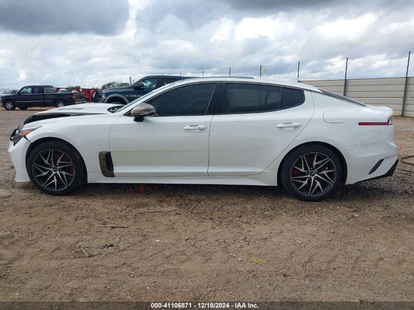 2022 Kia Stinger Gt-Line VIN: KNAE35LD8N6118811 Lot: 41106871