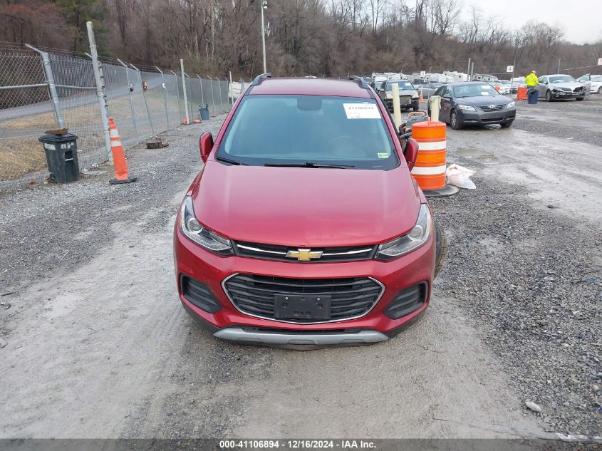 2020 Chevrolet Trax Fwd Lt VIN: 3GNCJLSBXLL250791 Lot: 41106894