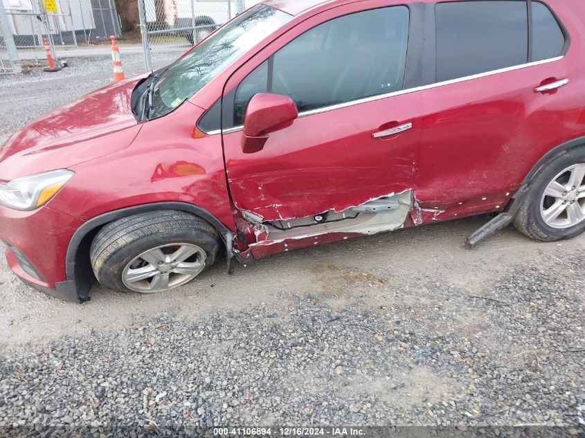 2020 Chevrolet Trax Fwd Lt VIN: 3GNCJLSBXLL250791 Lot: 41106894