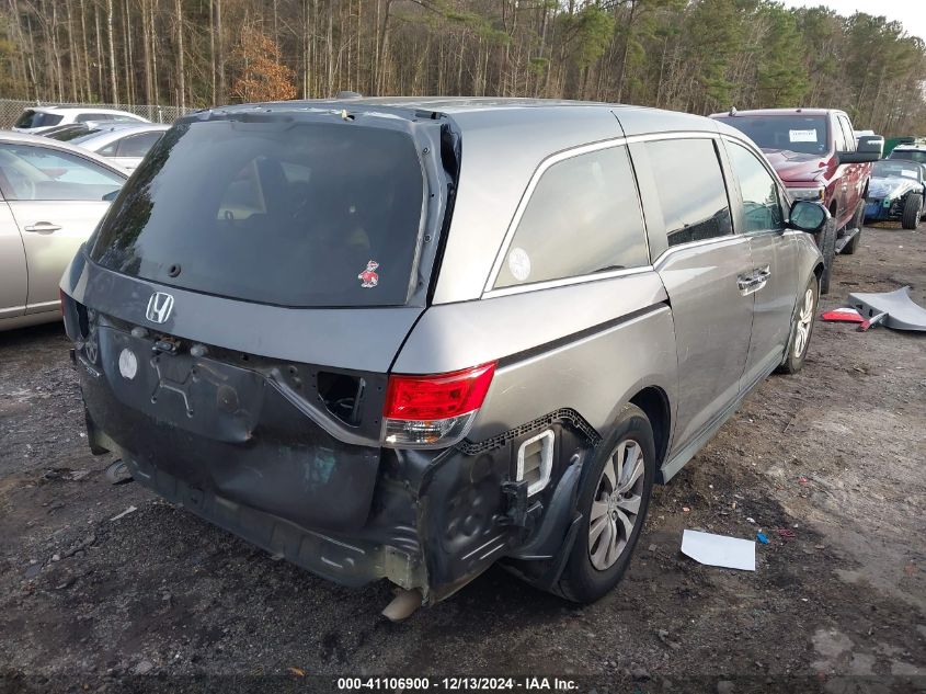 VIN 5FNRL5H68GB164208 2016 Honda Odyssey, Ex-L no.4