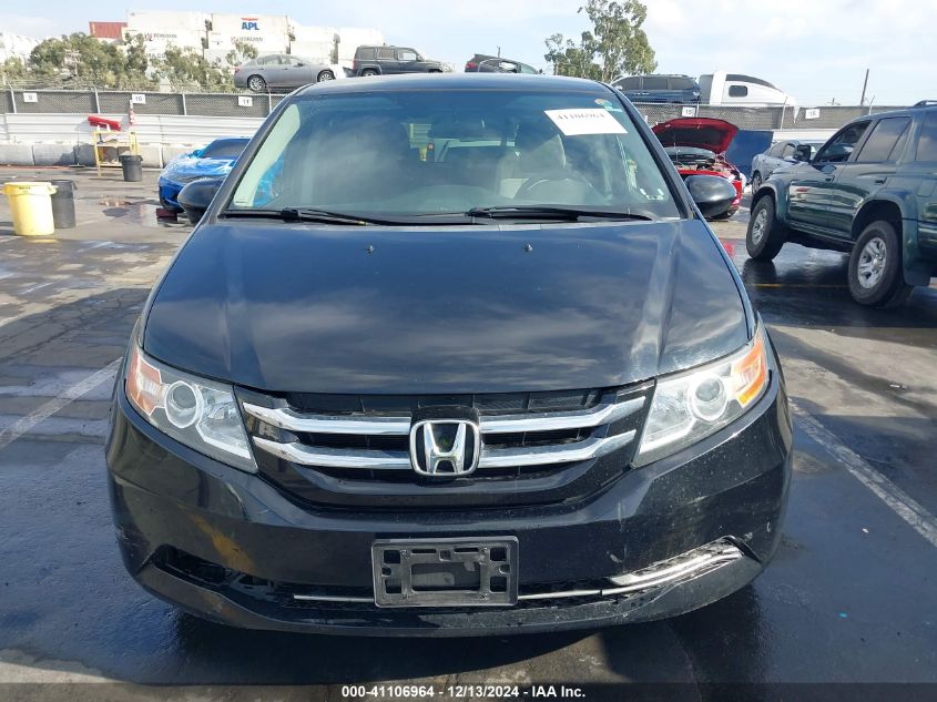 VIN 5FNRL5H39GB129425 2016 Honda Odyssey, SE no.12