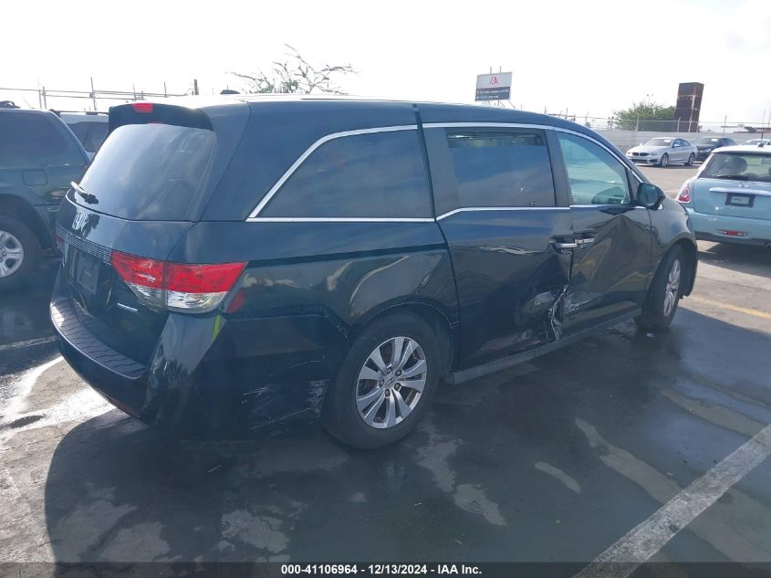 VIN 5FNRL5H39GB129425 2016 Honda Odyssey, SE no.4