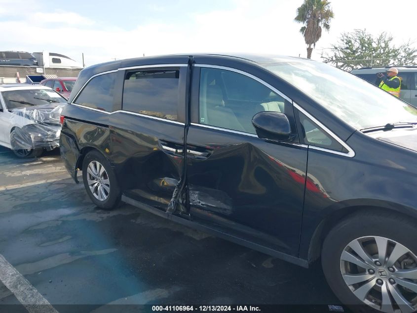 VIN 5FNRL5H39GB129425 2016 Honda Odyssey, SE no.6