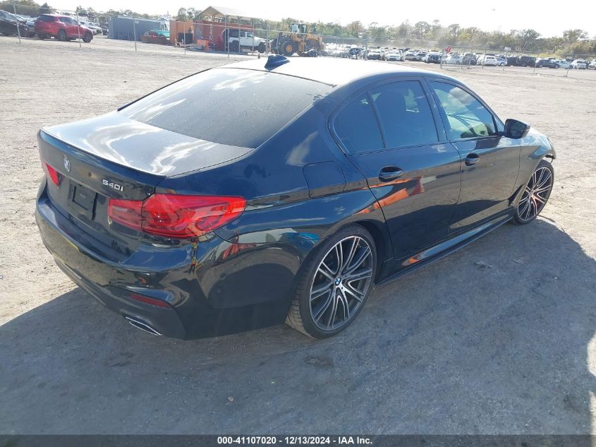 VIN WBAJE5C54KWW09499 2019 BMW 5 Series, 540I no.4