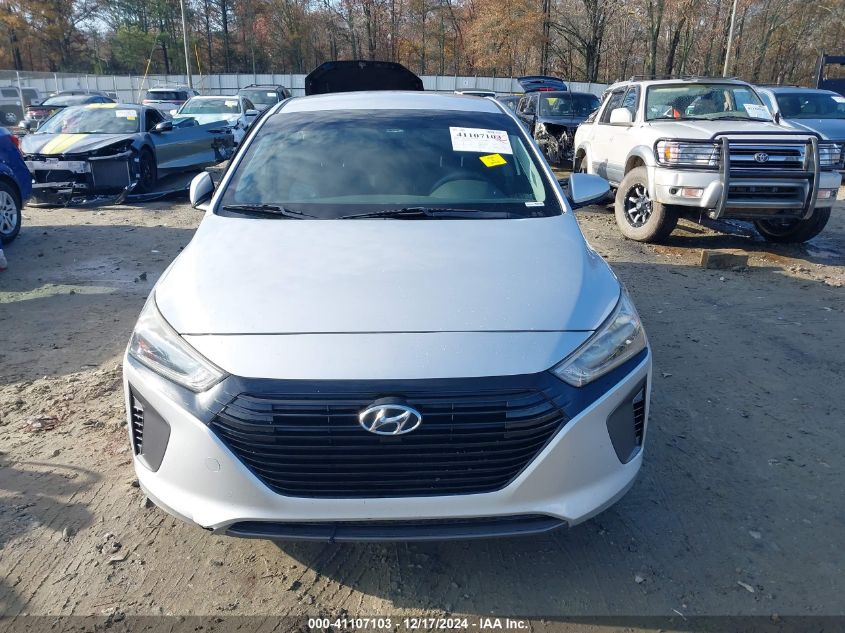 2019 Hyundai Ioniq Hybrid Blue VIN: KMHC65LC5KU111326 Lot: 41107103