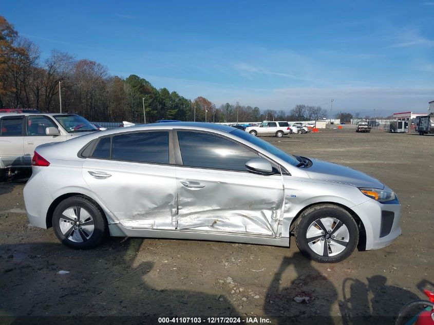 2019 Hyundai Ioniq Hybrid Blue VIN: KMHC65LC5KU111326 Lot: 41107103