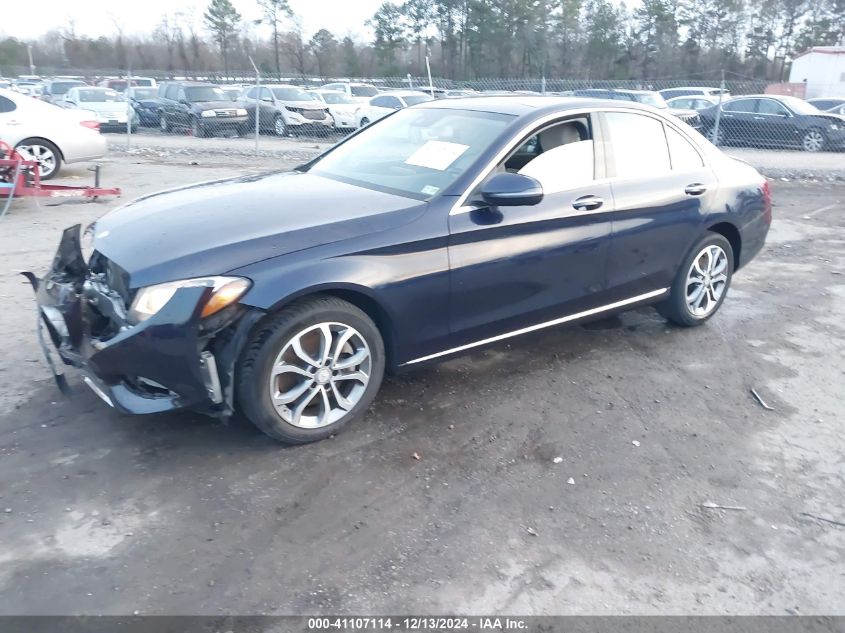 VIN WDDWF4KB0GR162382 2016 Mercedes-Benz C 300, 4Ma... no.2