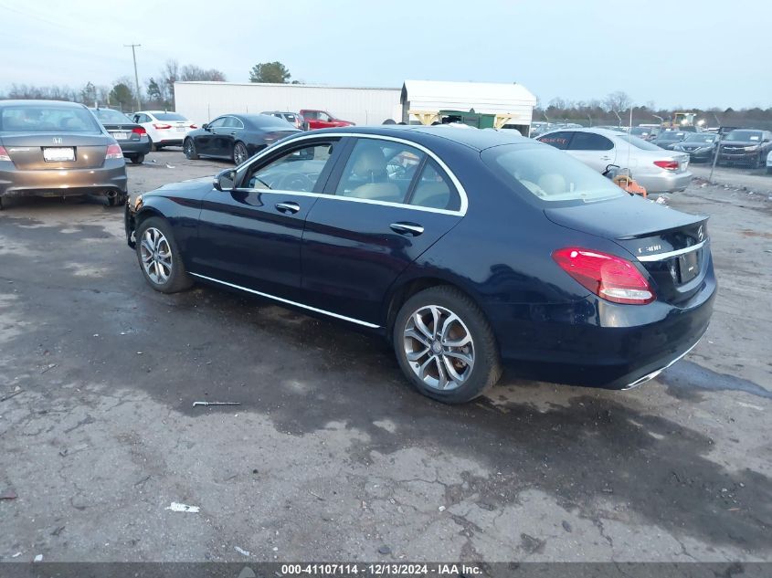 VIN WDDWF4KB0GR162382 2016 Mercedes-Benz C 300, 4Ma... no.3