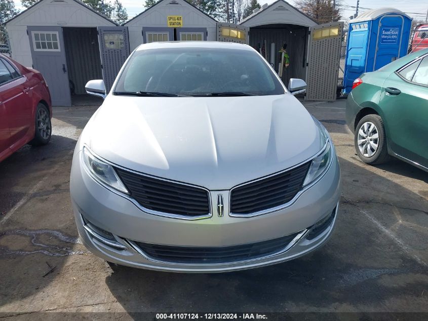2016 Lincoln Mkz VIN: 3LN6L2J95GR623999 Lot: 41107124