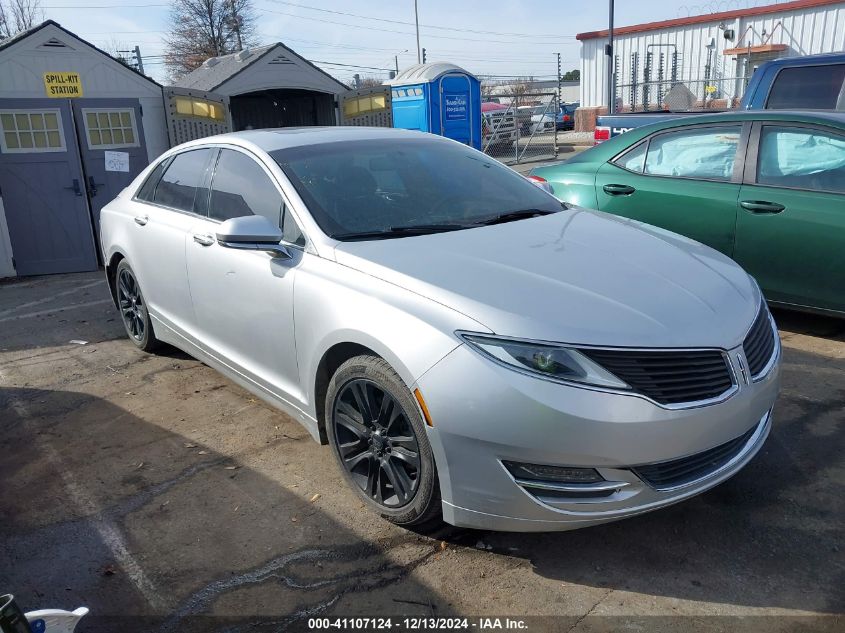 2016 Lincoln Mkz VIN: 3LN6L2J95GR623999 Lot: 41107124