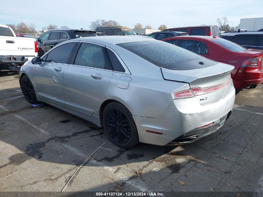 2016 Lincoln Mkz VIN: 3LN6L2J95GR623999 Lot: 41107124