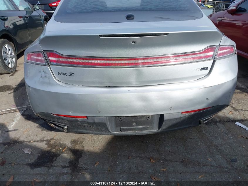 2016 Lincoln Mkz VIN: 3LN6L2J95GR623999 Lot: 41107124
