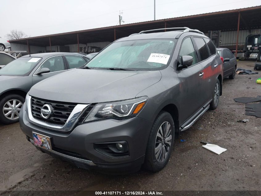 2019 Nissan Pathfinder Sv VIN: 5N1DR2MM8KC641698 Lot: 41107171