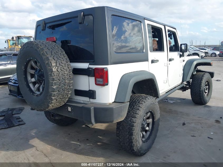 VIN 1C4BJWDG6EL130452 2014 Jeep Wrangler, Unlimited... no.4