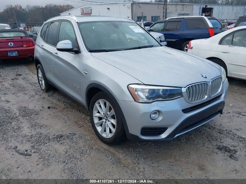 2017 BMW X3 SDRIVE28I - 5UXWZ7C32H0V89139