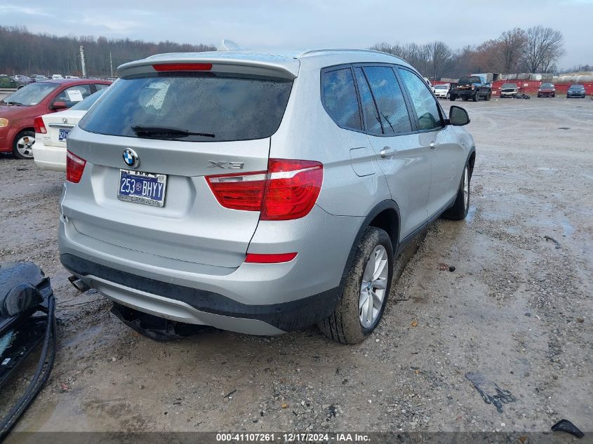 VIN 5UXWZ7C32H0V89139 2017 BMW X3, Sdrive28I no.4