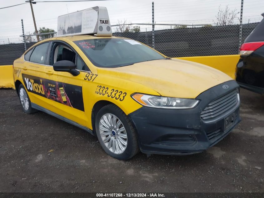 VIN 3FA6P0UU8ER212936 2014 FORD FUSION HYBRID no.1