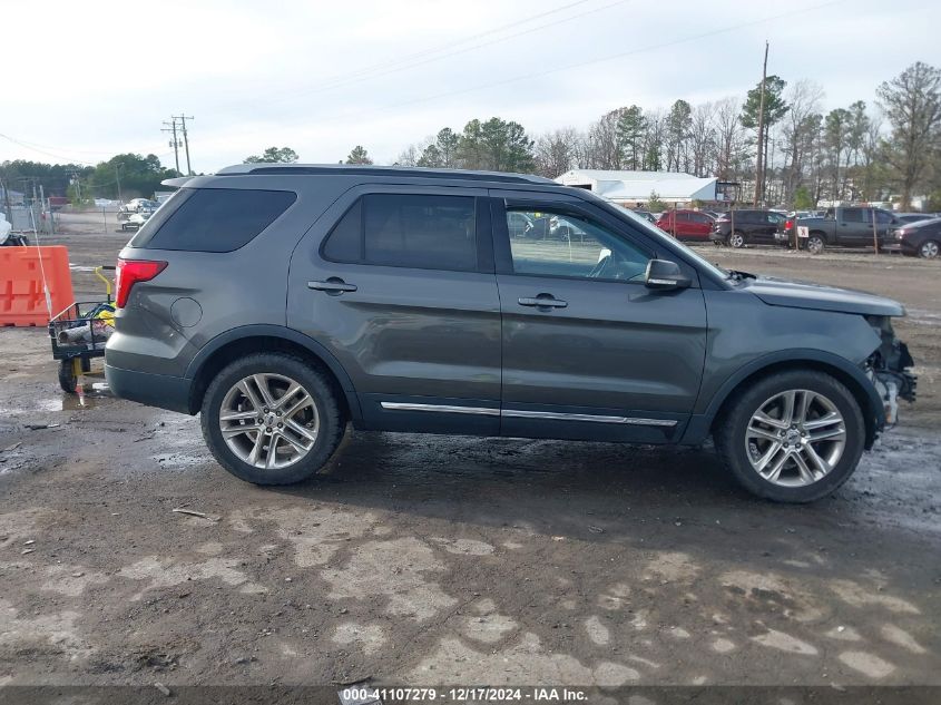 2017 Ford Explorer Xlt VIN: 1FM5K8D81HGA53268 Lot: 41107279