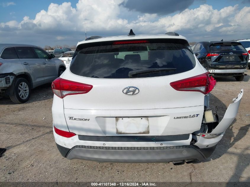 VIN KM8J33A26HU327421 2017 Hyundai Tucson, Limited no.16