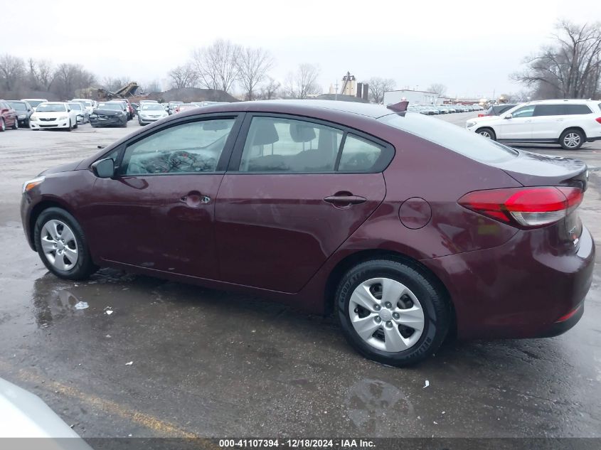 VIN 3KPFK4A76JE187468 2018 KIA FORTE no.15