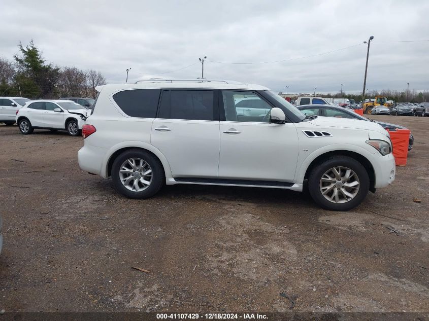 2014 Infiniti Qx80 VIN: JN8AZ2ND3E9750808 Lot: 41107429