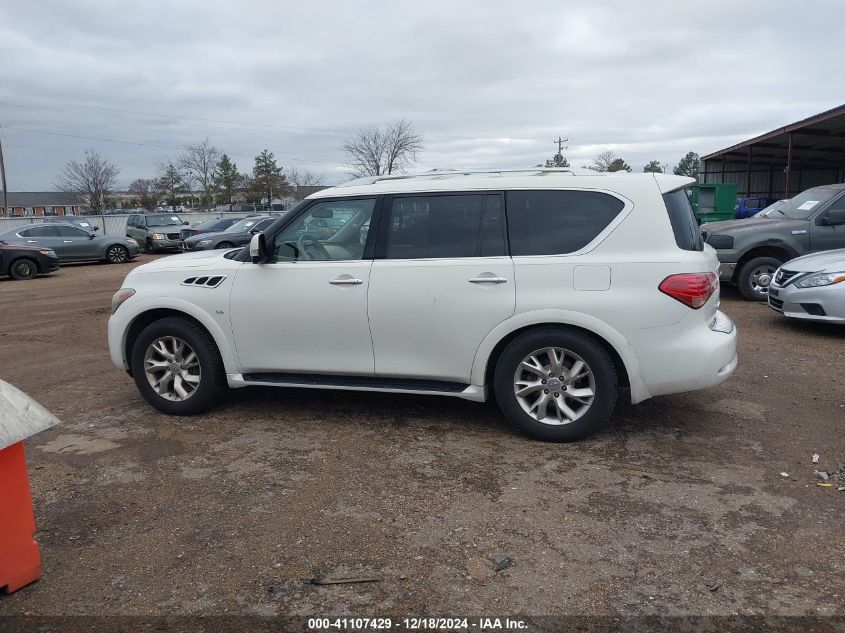 2014 Infiniti Qx80 VIN: JN8AZ2ND3E9750808 Lot: 41107429