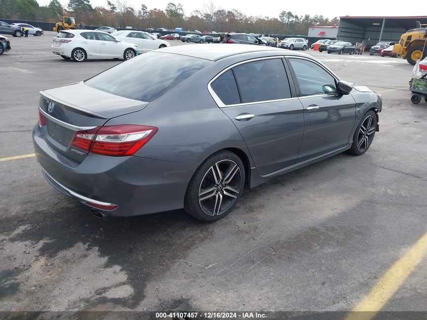 2016 HONDA ACCORD VIN: 1HGCR2F54GA183474