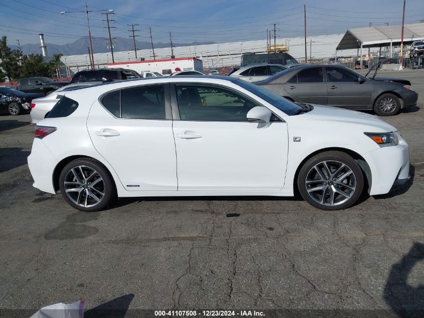 VIN JTHKD5BH4F2228947 2015 LEXUS CT 200H no.14