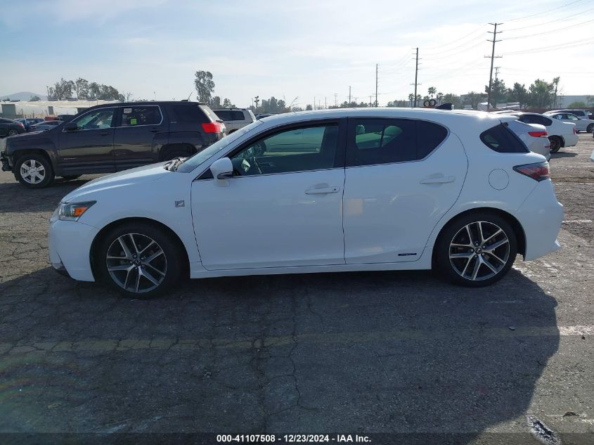 VIN JTHKD5BH4F2228947 2015 LEXUS CT 200H no.15