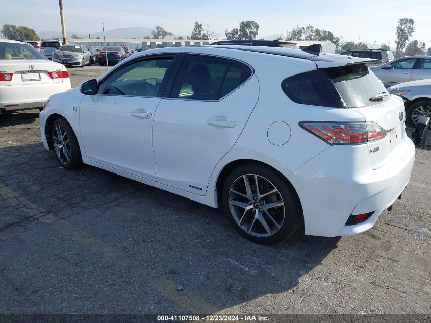 VIN JTHKD5BH4F2228947 2015 LEXUS CT 200H no.3