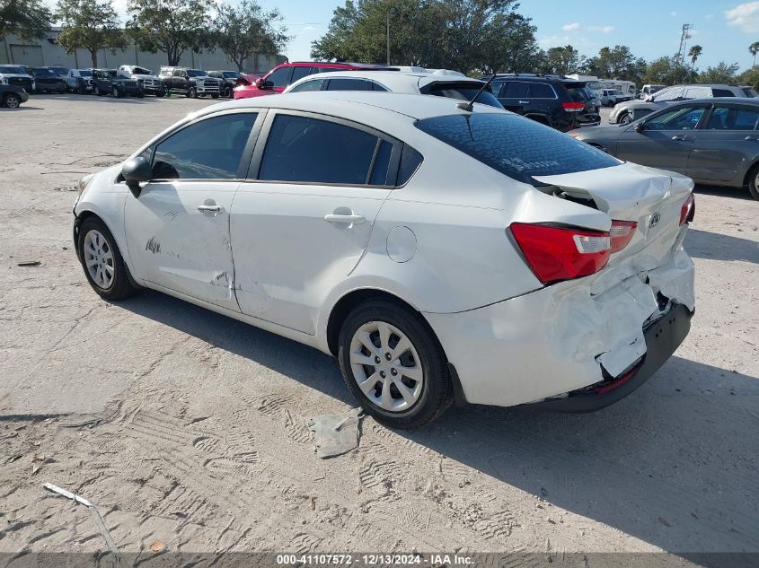 VIN KNADM4A36G6650218 2016 KIA Rio, LX no.3