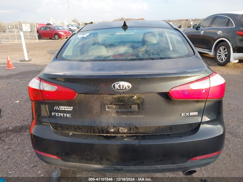 2014 KIA FORTE EX - KNAFX4A80E5056612