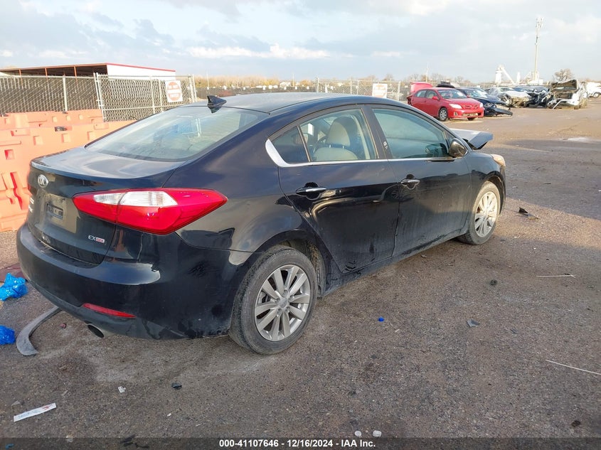 2014 KIA FORTE EX - KNAFX4A80E5056612