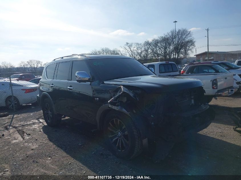 2017 Nissan Armada Platinum VIN: JN8AY2NF8H9300581 Lot: 41107735