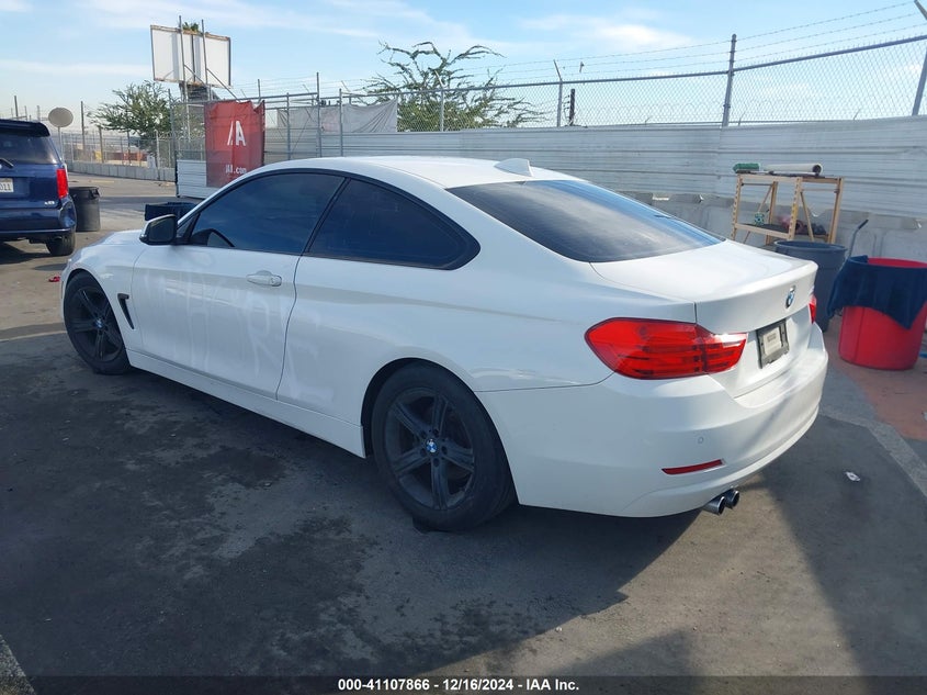 Vin: wba3n3c54ef712066, lot: 41597991, bmw 428i 20143