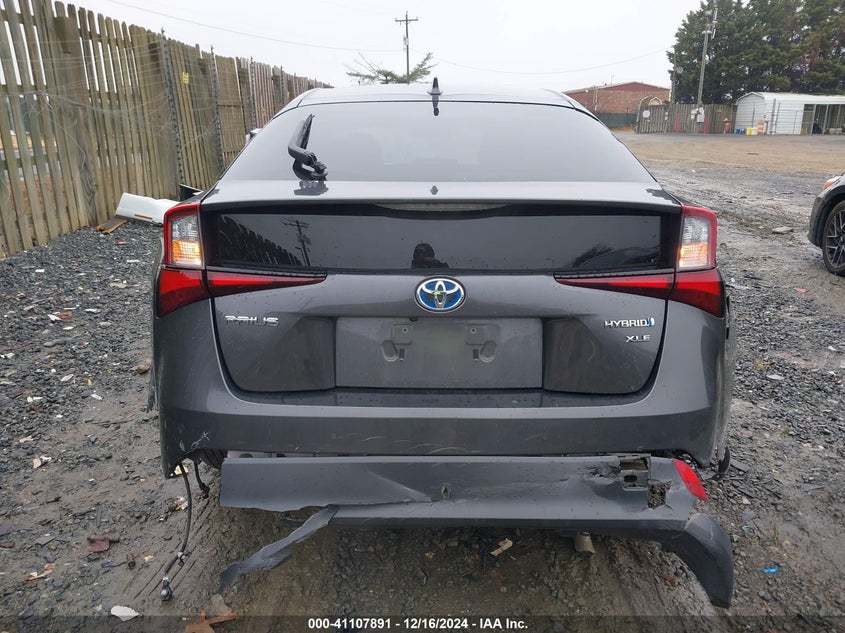 2019 TOYOTA PRIUS VIN: JTDKARFU8K3085918