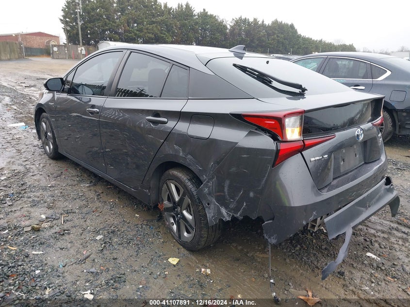 2019 TOYOTA PRIUS VIN: JTDKARFU8K3085918