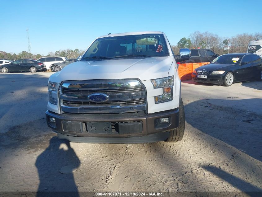 VIN 1FTEX1CP5GKE91289 2016 Ford F-150, Lariat no.11