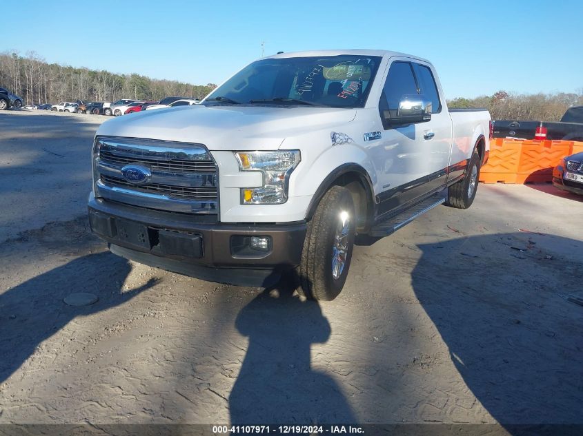 VIN 1FTEX1CP5GKE91289 2016 Ford F-150, Lariat no.2