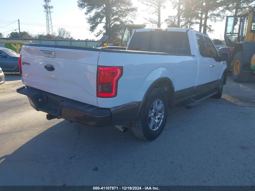 VIN 1FTEX1CP5GKE91289 2016 Ford F-150, Lariat no.4