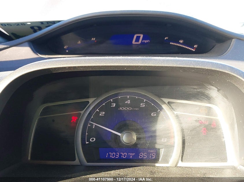 2006 HONDA CIVIC VIN: 1HGFA16836L057943