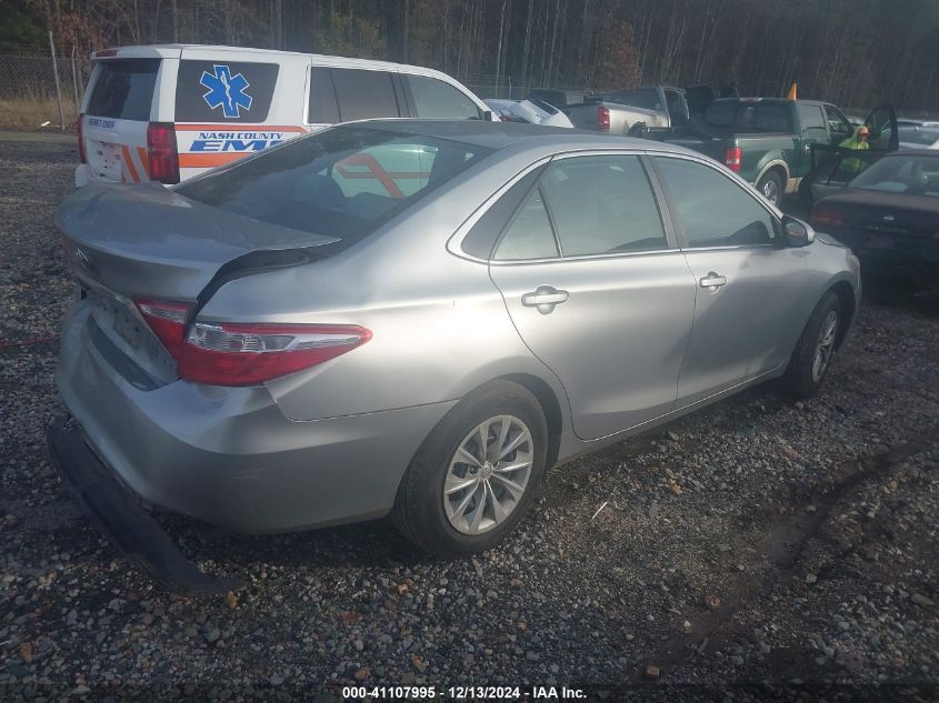 VIN 4T1BF1FK6FU063557 2015 Toyota Camry, LE no.4