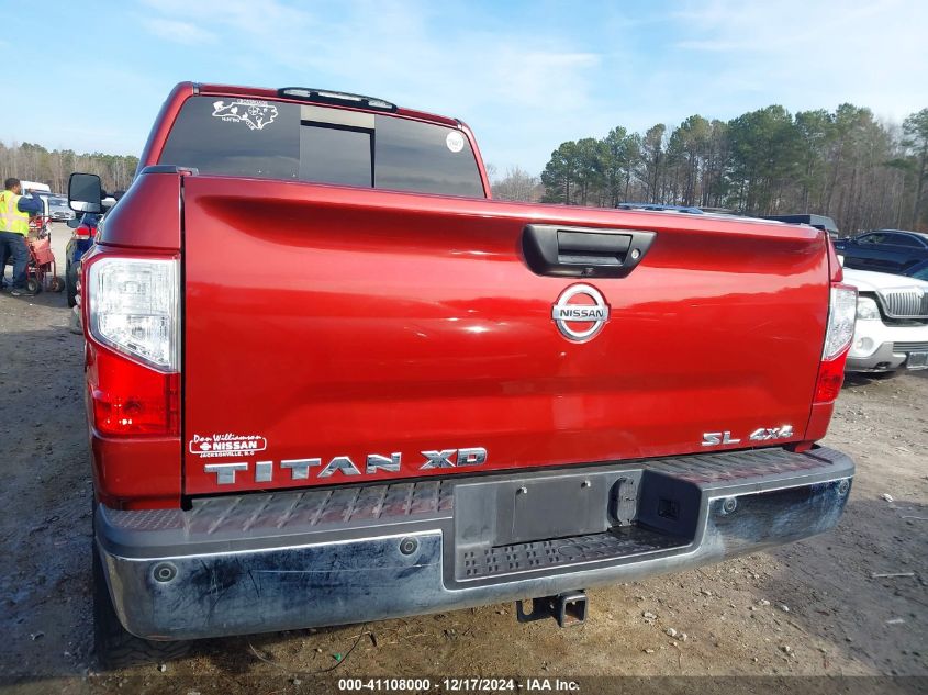 VIN 1N6BA1F48GN505073 2016 Nissan Titan, XD Sl Diesel no.17