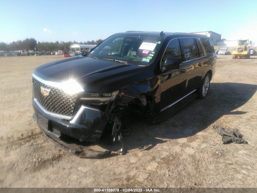 Vin: 1gys4jkl5pr186175, lot: 41598203, cadillac escalade esv 4wd luxury 20232