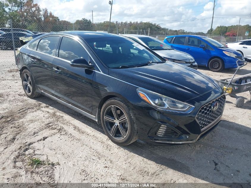 VIN 5NPE34AF5KH740012 2019 HYUNDAI SONATA no.1