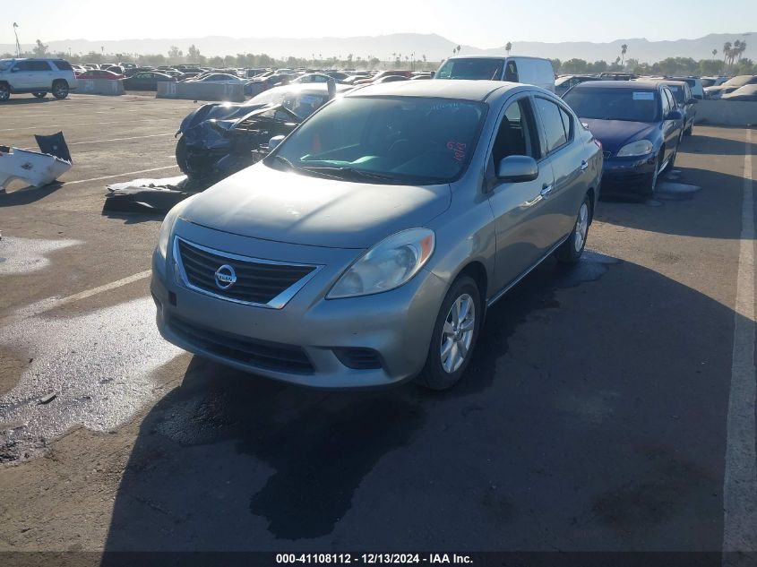 VIN 3N1CN7AP3EL810089 2014 NISSAN VERSA no.2