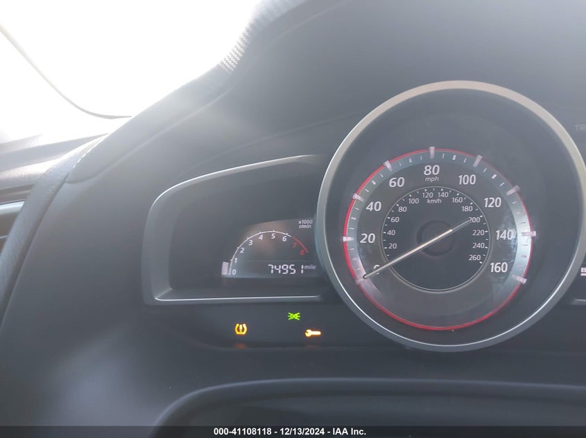 2014 MAZDA MAZDA3 VIN: JM1BM1M79E1136008