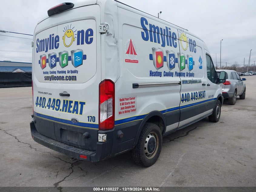 Vin: 1ftyr2cm9kkb64020, lot: 41598352, ford transit-250 20194